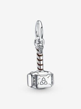 Pandora Marvel The Avengers Thor's Hammer Dangle Charm